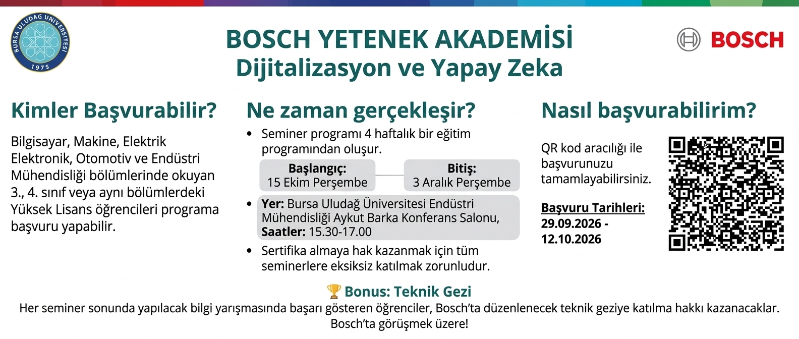 Bosch Yetenek Akademisi